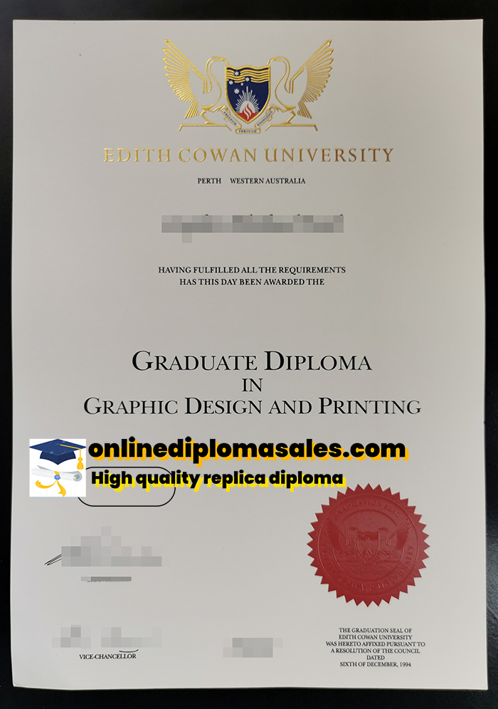 How long does it take to buy an Edith Cowan University diploma?