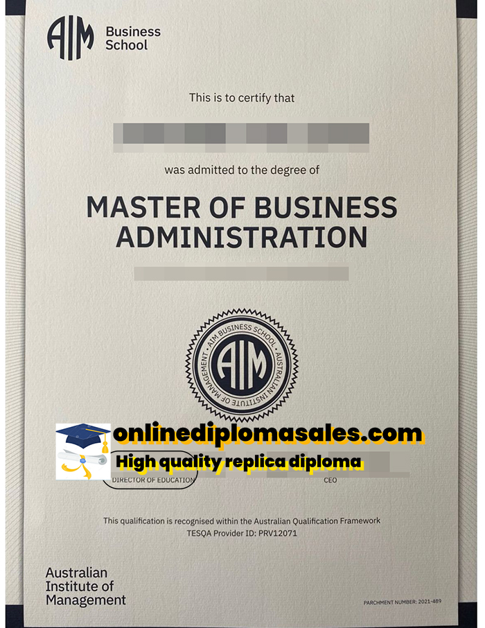 How to buy AIM Business School diploma, order fake certificate.