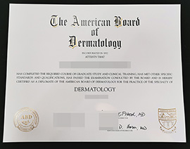 How to buy American Board of Dermatology certification?