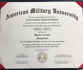 How to obtain an American military University diploma?