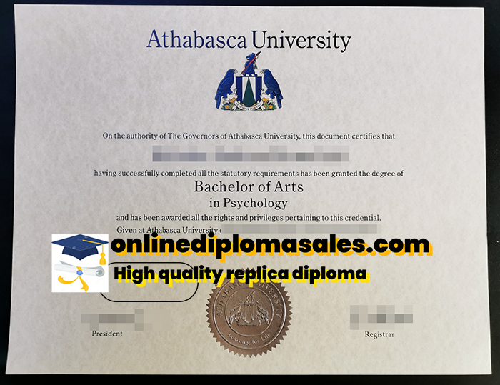 How long does it take to buy an Athabasca University degree certificate?