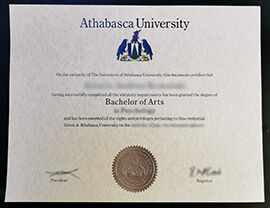 How long does it take to buy an Athabasca University degree certificate?