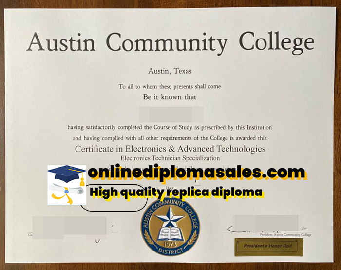 How to buy Austin Community College diploma?