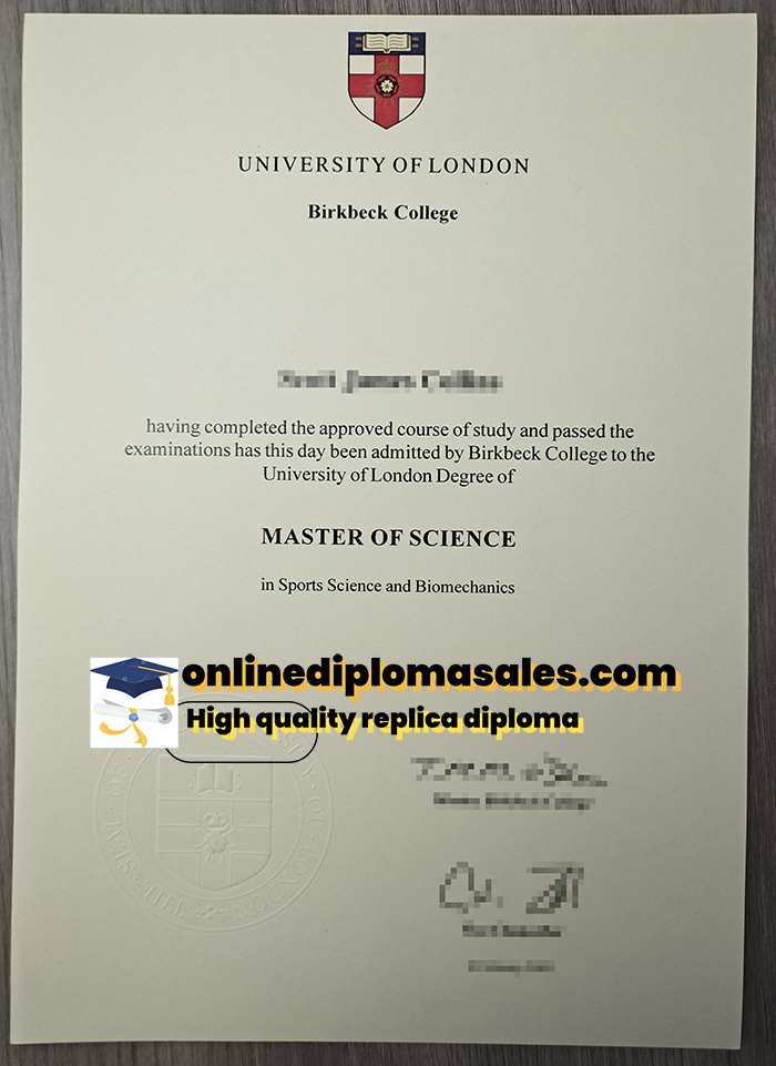 How to buy a Birkbeck, University of London degree certificate?