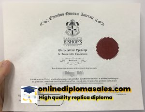 Order Bishop's University degree certificates online.