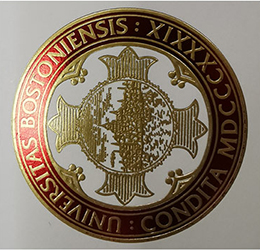 Boston University degree seal