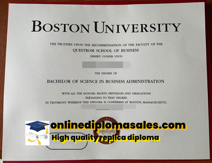 How long does it take to buy a Boston University diploma?