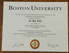 How long does it take to buy a Boston University diploma?