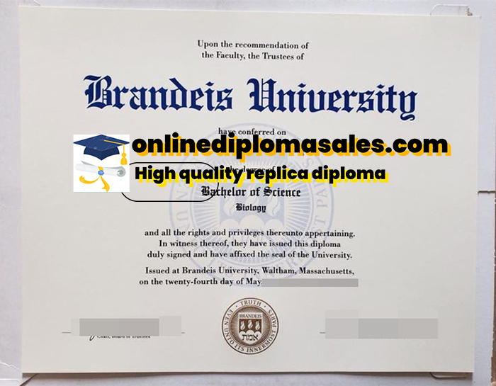 How long does it take to buy a Brandeis University diploma online?