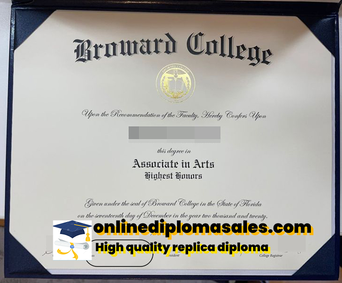 How to buy a Broward College degree?