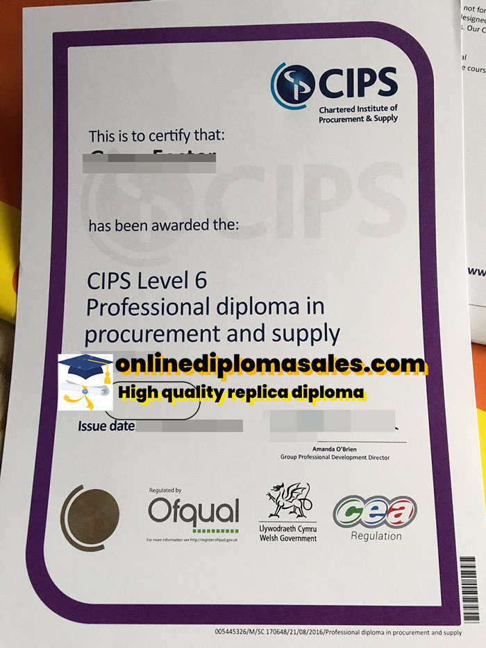 Sell CIPS certificate online?