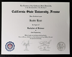 How long does it take to buy a California State University, Fresno degree certificate?