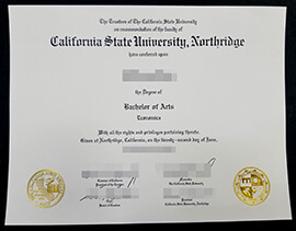 Buy California State University, Northridge degree certificate online.