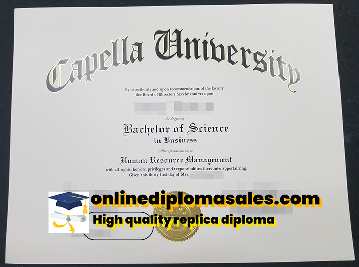 How long does it take to buy a Capella University diploma?