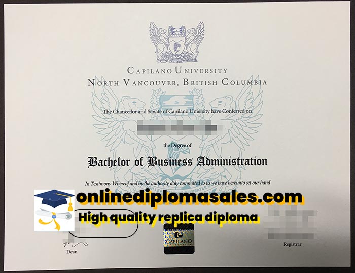 Where to buy Capilano University degree certificate?