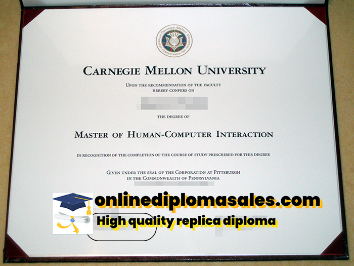 How to buy a Carnegie Mellon University degree certificate?