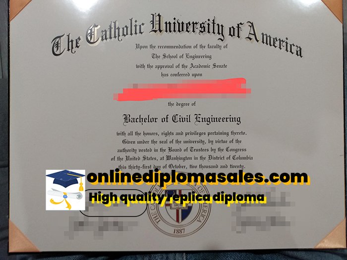 How to get a Catholic University of America diploma quickly?