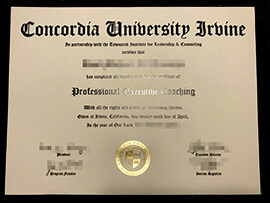 How to order a Concordia University Irvine diploma?