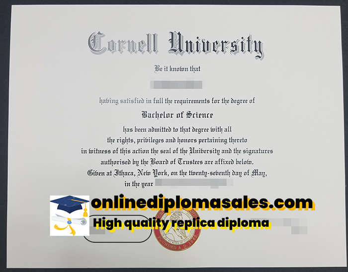 How to get a Cornell University diploma quickly?