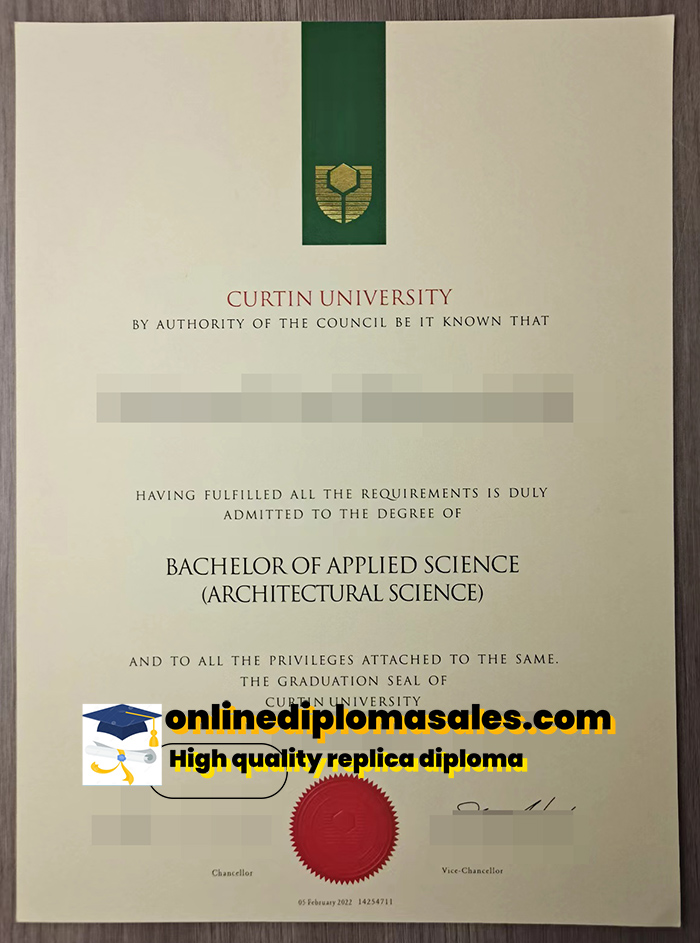 How long does it take to buy a Curtin University diploma