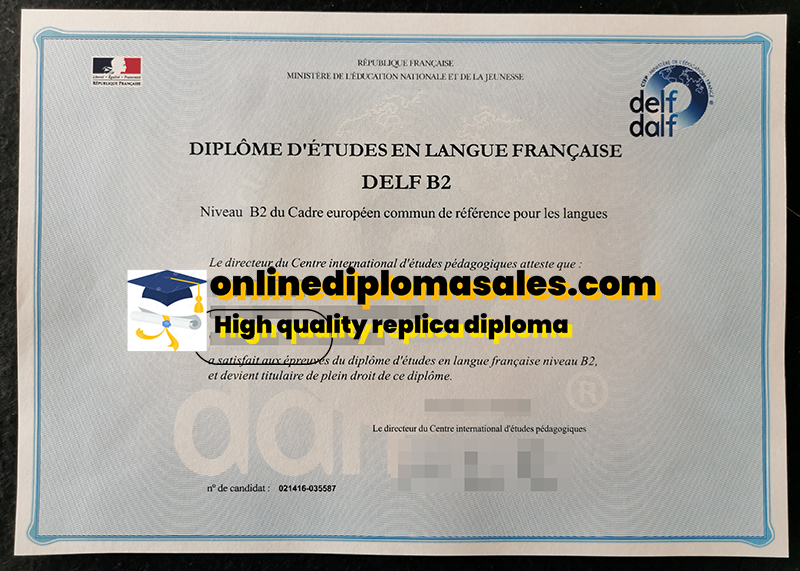 How to obtain a DEIF DAIF certificate. Have a French language study diploma.