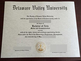 How much does it cost to buy a Delaware Valley University fake diploma?