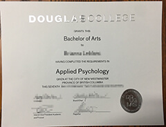 How to buy a Douglas College degree certificate?