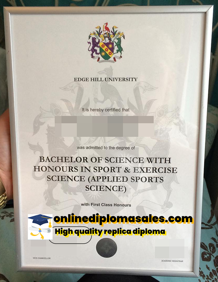 What should I pay attention to when buying a fake Edge Hill University diploma?