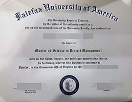 Where to buy Fairfax University of America degree certificates?