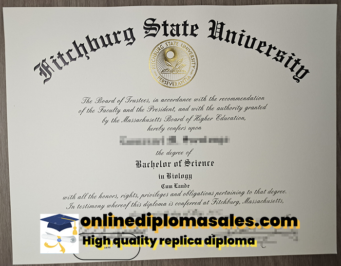 How to buy a Fitchburg State University diploma?