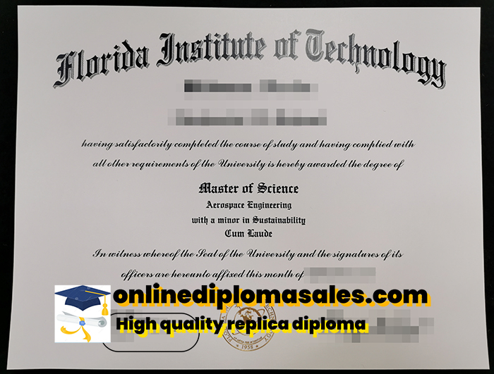 How to buy a Florida Institute of Technology degree certificate?