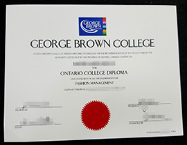 How to buy a George Brown College degree certificate?