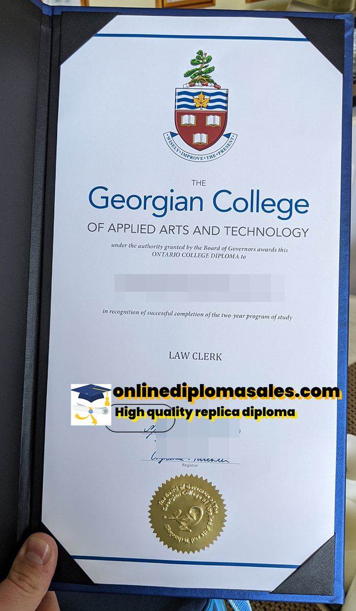 Georgian College degrees for sale online.