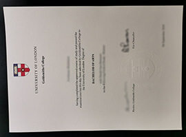 Goldsmiths, University of London diplomas for sale online.