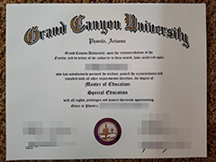 How to order a Grand Canyon University diploma?