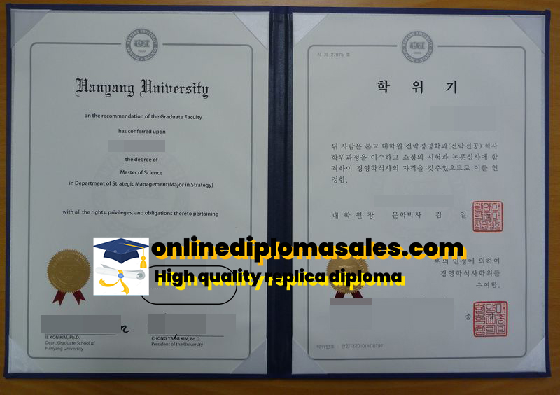 Where to buy Hanyang University degree diploma?