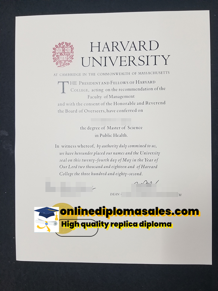 How long does it take to buy a Harvard University degree?