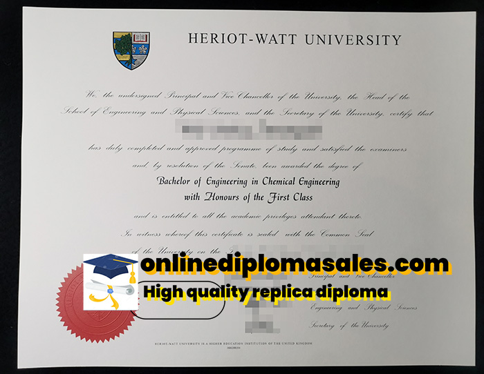 Sell fake Heriot Watt University diploma online.