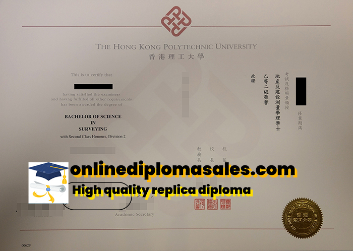 How long does it take to buy a Hong Kong Polytechnic University degree certificate?