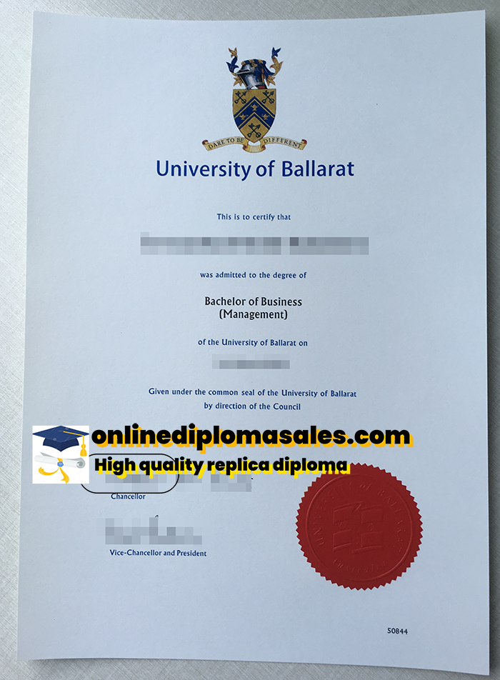 How long does it take to buy a Federation University Australia diploma.