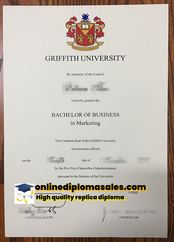 How long does it take to order a Griffith University diploma.