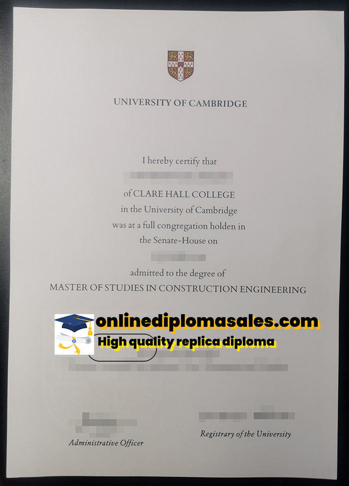 How to get a Cambridge University diploma?