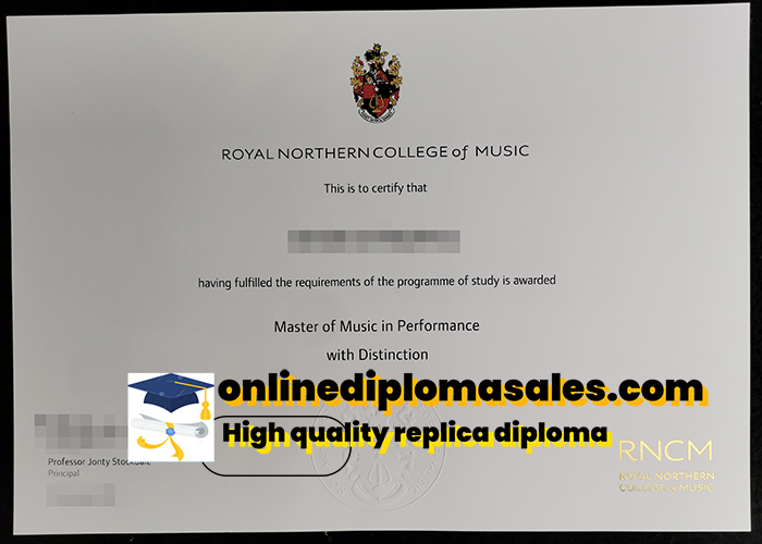 Where can I buy a diploma from Royal Northern College of Music?