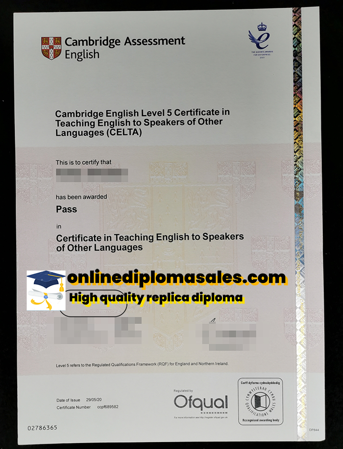 How to obtain Cambridge CELTA certificate?