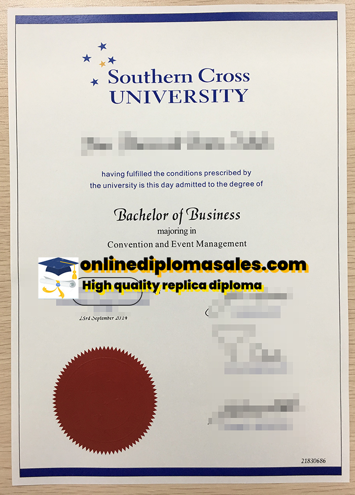 How to get a diploma from Outhern Cross University?