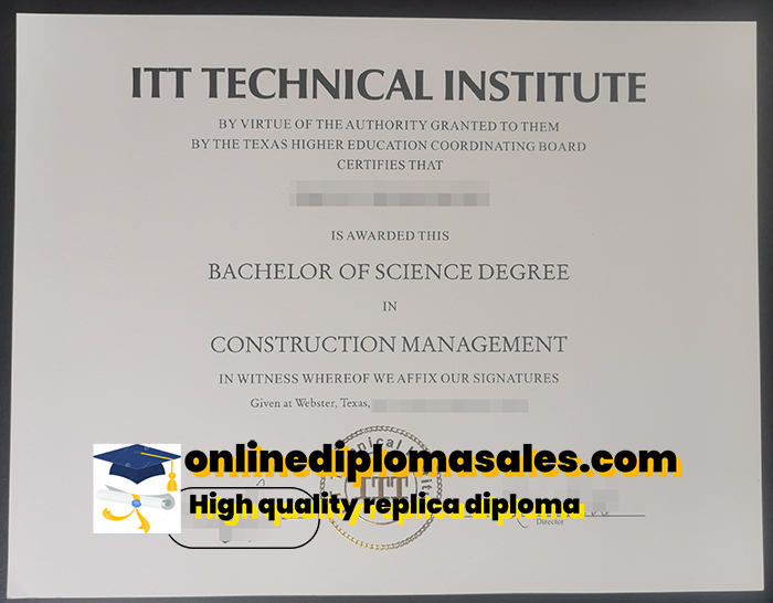 How to buy ITT Technical Institute diploma?