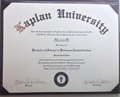 Order your Kaplan University degree certificate online.