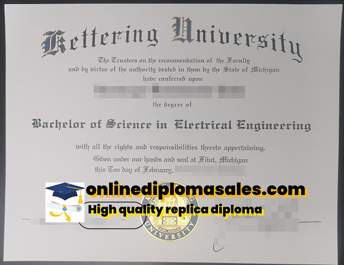 How to buy a Kettering University degree certificate?