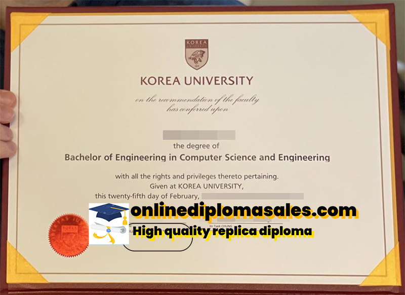 How to buy Korea University fake diploma?