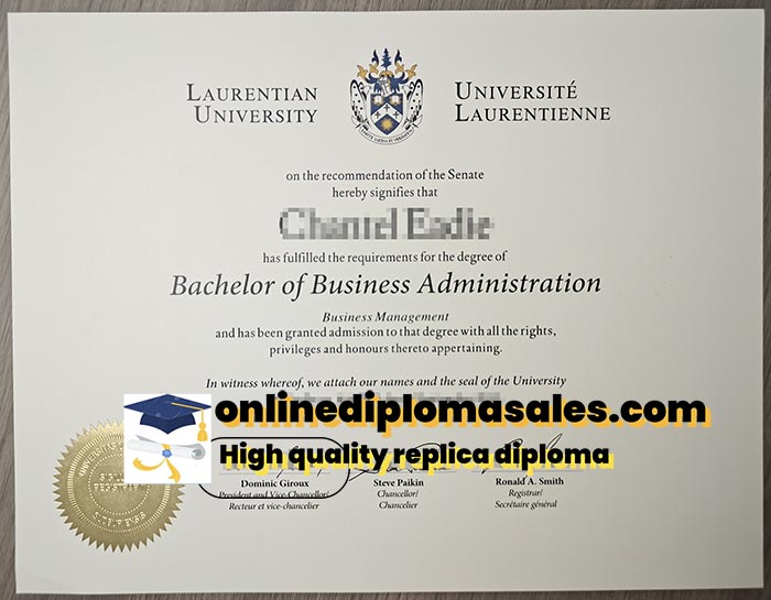 Where to buy Laurentian University degree certificate?